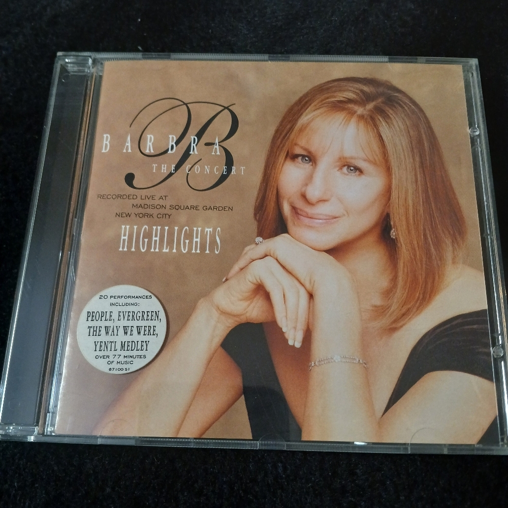 Barbra Streisand Barbra The Concert Highlights Music CD